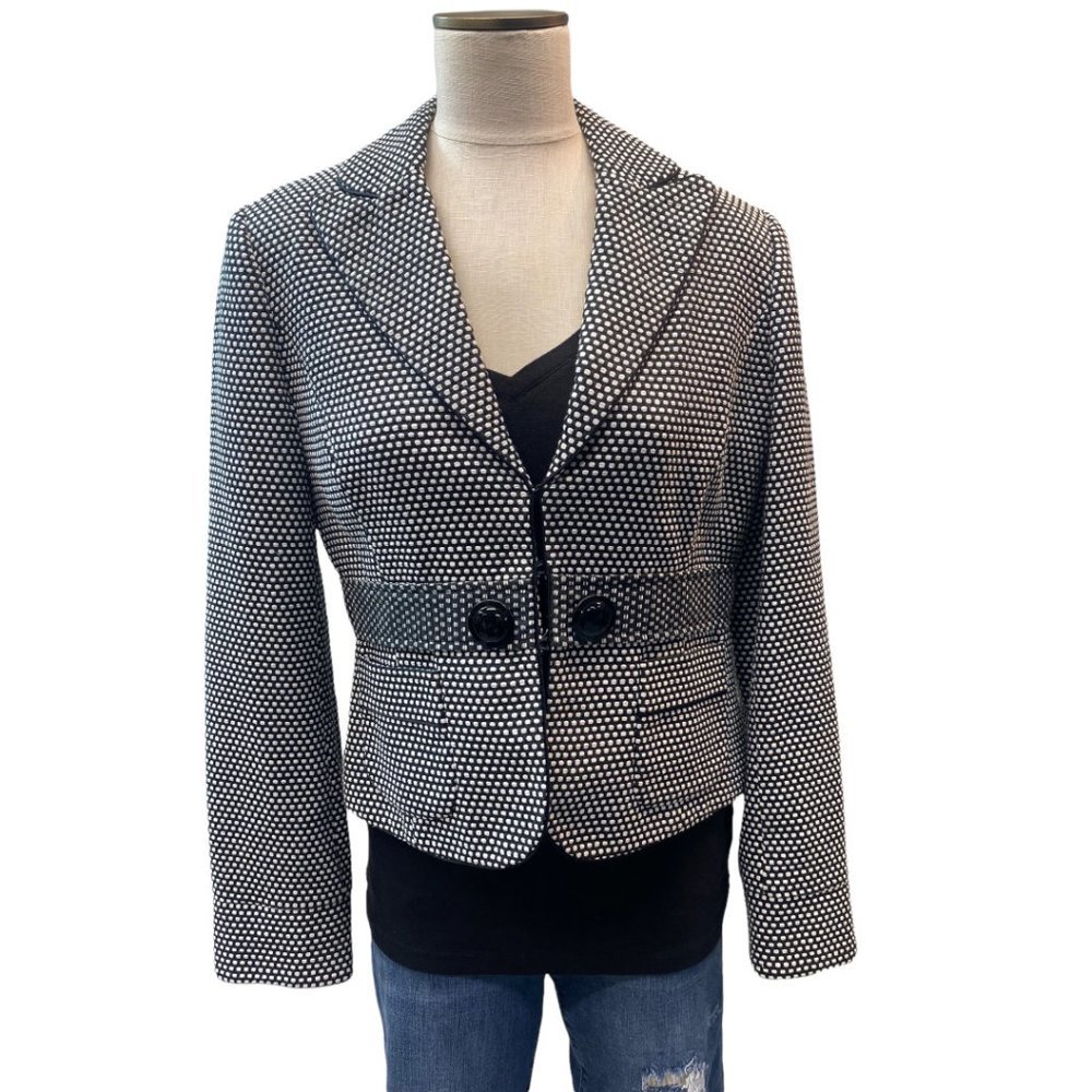 Black and White Blazer